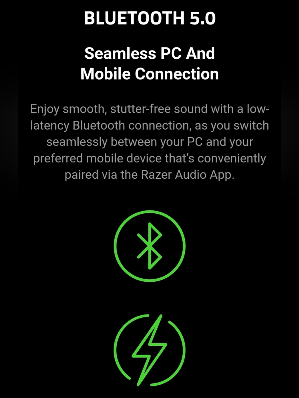 🎁Razer Leviathan V2X Bluetooth PC & Gaming Soundbar W/ Color Lights Black OS - Picture 5 of 9